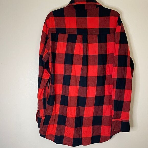 Old Navy| 100% cotton| Boyfriend| Button up| Plaid| Small - Picture 9 of 14